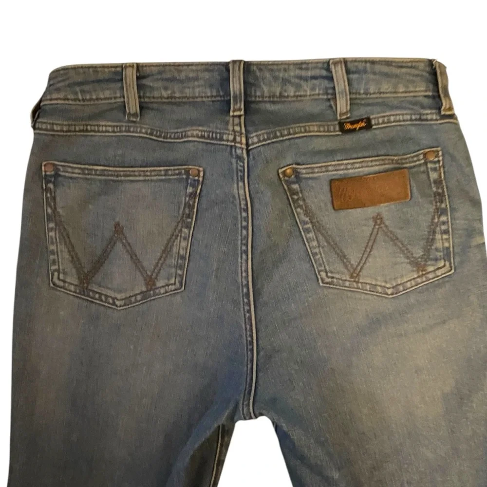 Wrangler Retro High Rise Jeans Bootcut Trouser 29 - Picture 9 of 15